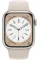 Apple Watch Series 8 45mm Starlight Aluminum Case with Starlight Sport Band